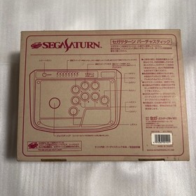 SEGA SATURN HSS-0136 Virtua Stick Joystick w/box Japan Edition
