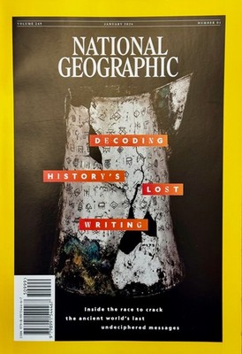 National Geographic Magazine英語版 NATIONAL GEOGRAPHIC MAGAZINE - JANUARY 2026 - DECODING HISTORY'S