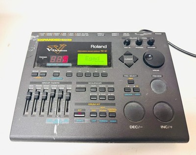 Roland TD-10 Expanded TDW V-Drums Module Power TD10
