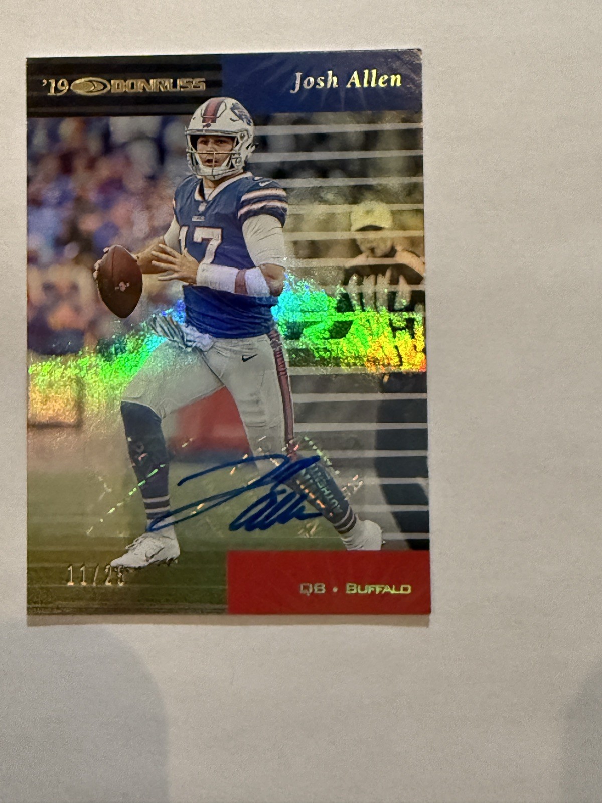 Josh Allen Panini Donruss Retro 1999 #RE37 Autograph