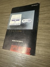 Super Nintendo Instruction Manual