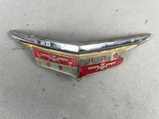 1946 1947 1948 Desoto Front Hood Lower Emblem Grille Crest Trim 1946 1947 1948 Desoto Front Hood Lower Emblem Grille Crest Trim