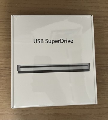 NEW/SEALED Apple USB SuperDrive MD564ZM/A External Optical Drive w/Adapter