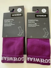 Gore Essential Cycling Socks - 2 Pair Size 8-9.5 - New