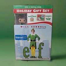 NEW RARE OOP WALMART FUNKO POP KEYCHAIN WILL FERRELL ELF DVD BOXED SET 2003