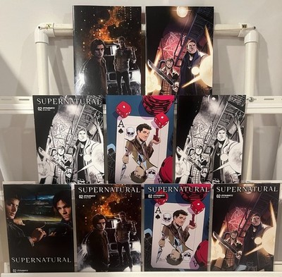 9 SUPERNATURAL #2 MESS1AS 1:25/1:20/1:15/1:10 X2/A-D VARIANTS DYNAMITE 2025 NM+