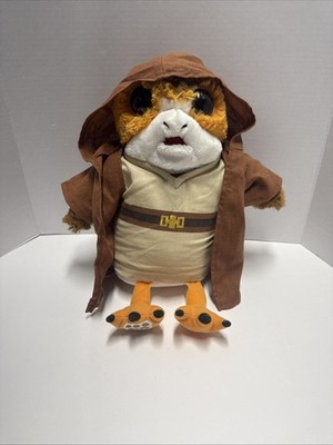 Build A Bear Workshop Star Wars Porg w/ Star Wars Jedi style robe stuffed plush