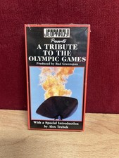 JEOPARDY presents A Tribute to the Olympic Games VHS, 1996 SEALED New Alex Tre