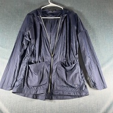 Athleta Womens Jacket Size S Blue Lightweight...