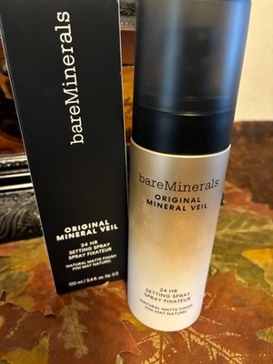 bareMinerals ORIGINAL Mineral Veil 24HR Natural Matte Setting Spray 3.4 fl oz