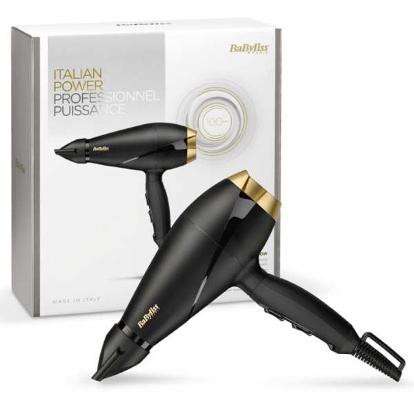Babyliss 6704E AC Dryer 2000W AC 6SP 1ATT 100KM/H