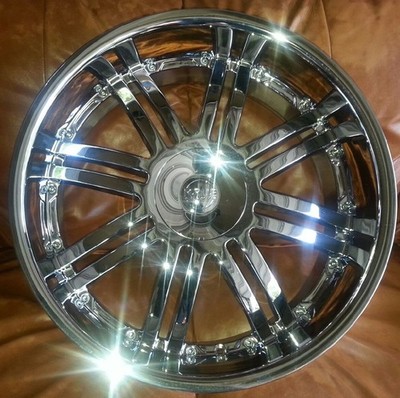 $300.22 each, 22s Staggered Rims 4 instock 5x114.3 5x120 5X115 Chrome buyatdiy
