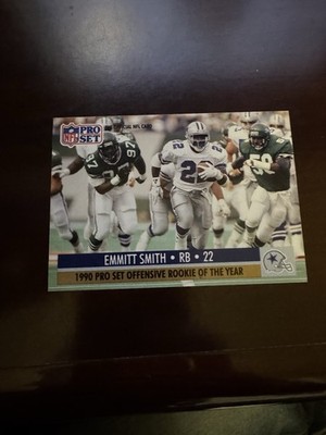 1991 Pro Set - Award Winner Emmitt Smith #1 Offensive ROY