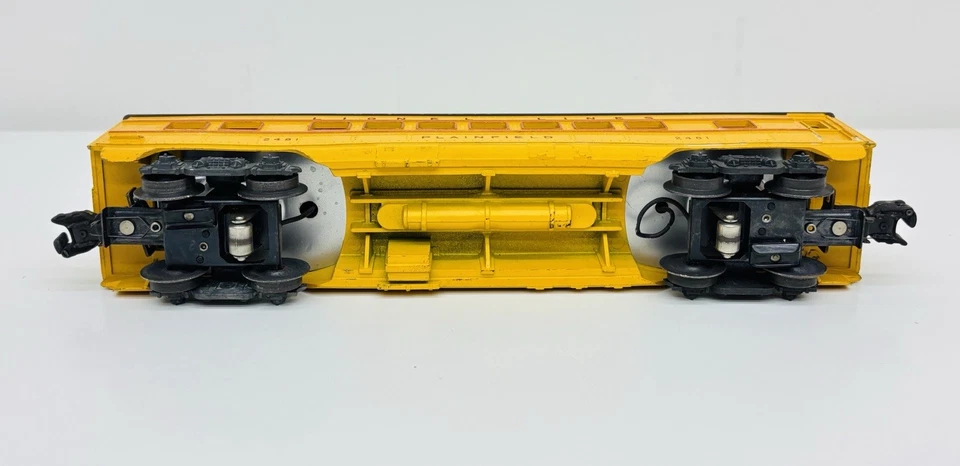 Coches de pasajeros Lionel de posguerra Plainfield Westfield Livingston aniversario amarillo Foto 4 de 4