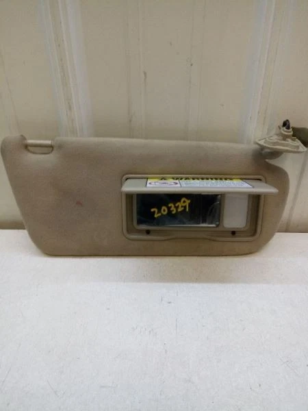 2004 HYUNDAI SANTA FE PASSENGER RIGHT SUN VISOR OEM USED TESTED  - Image 2 of 4