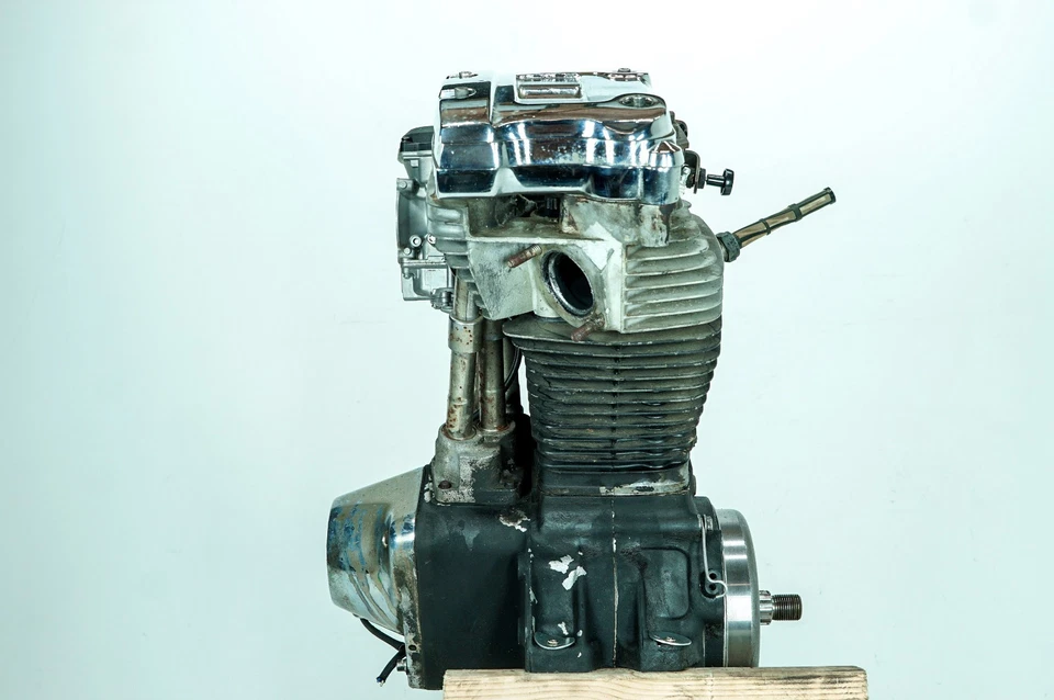 90 Harley Electra Classic Touring EVO 80CI 1340 CARB Engine Motor 812 mi. 1348 Foto 3 de 4