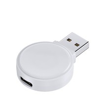 1 PC Portable Wireless USB Type-C Charging Dock For Apple Watch 8 7 6 5 4 3 2 1