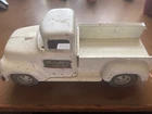 Vintage Rare White Gambles The Friendly Store Truck Pressed Steel Toy