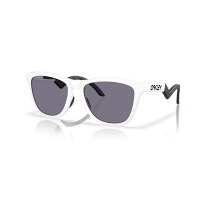 Oakley Frogskins Hybrid Matte White Prizm Grey Sonnenbrille Sunglasses