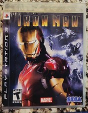 Iron Man (Sony PlayStation 3, PS3 2008) Case & Manual ■ONLY■ FAST NEXT DAY SHIP