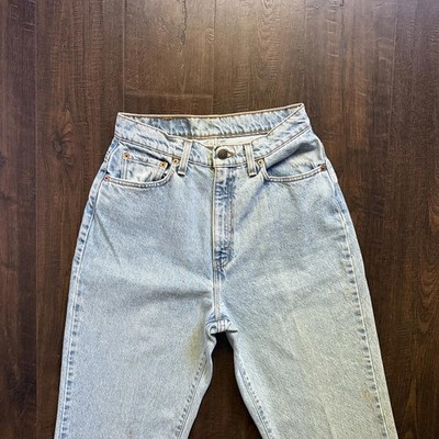 Vintage Levi 517 26x28 Personal Pair Boot Cut Light Wash USA Made