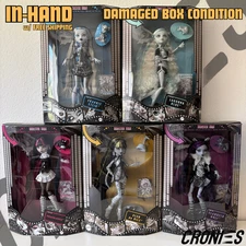 Monster High Reel Drama Dolls — Draculaura, Lagoona, Cleo, Clawdeen, & Frankie D