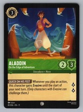 ALADDIN - ON THE EDGE OF ADVENTURE 81/204 C LORCANA NM 11 GWAWI'[