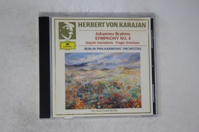 Herbert Von Karajan Brahms Symphony No. 4 CD Berlin Philharmonic