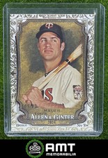 Joe Mauer 2024 Topps Allen & Ginter Gold Foil Filagree 9/50 Minnesota Twins #190