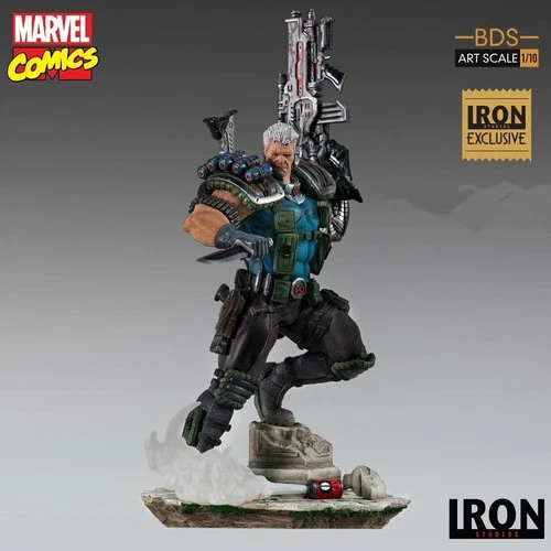 Iron Studios Exclusive Marvel Comics Cable BDS Art 1/10 Statue