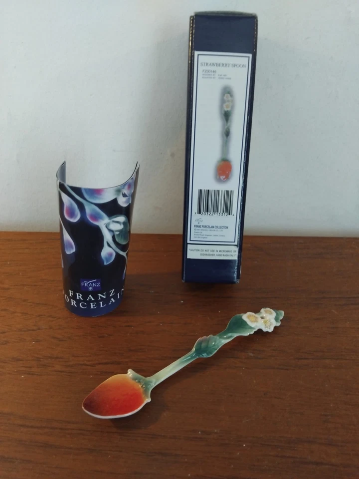 A New Franz Strawberry Spoon. Unused and Still Boxed and Have Instructions. - Image 1 of 4