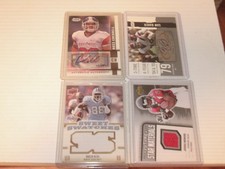 mix med flat rate box w/jersey, signature, #d,refractor, RCs inserts & parallels