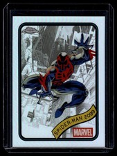 2025 Topps Chrome Marvel Refractor Spider-Man 2099 #112