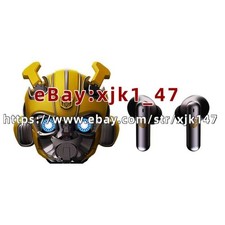 Transformers Bumblebee Wireless Bluetooth Earphones Denoise Headsets/