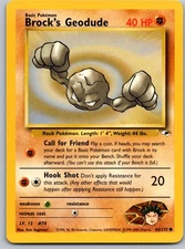Brock's Geodude (66) 066/132 Gym Heroes Non-Holo Common