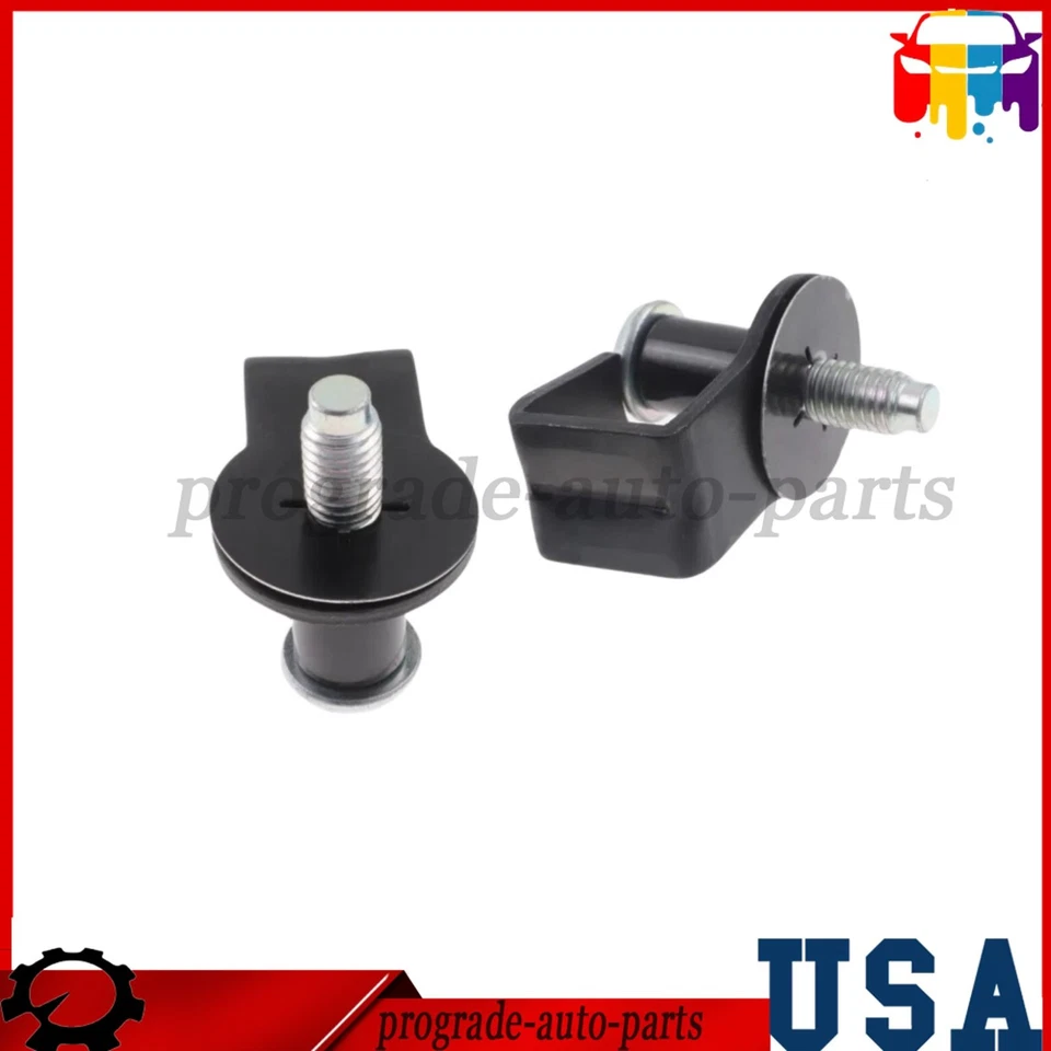 2PCS Door Latch Striker Bolts Pair  for Ford Lincoln Mercury 1980-1997 38448 Foto 4 de 4