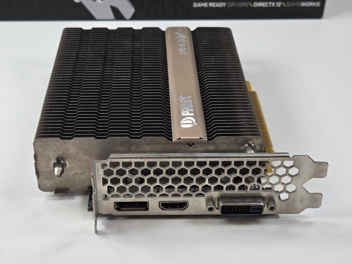 Palit GeForce GTX 1050 Ti KalmX 4GB Passive Fanless Graphics Card