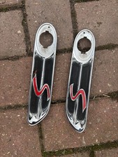MINI Chrome Wing Side Indicator Scuttle Trim Grill Repeater PAIR Cooper S R53