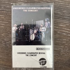 Concert by Creedence Clearwater Revival Cassette, 1990 