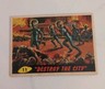1962 Topps Mars Attacks! Card #11 Destroy The City VG -EX Ce