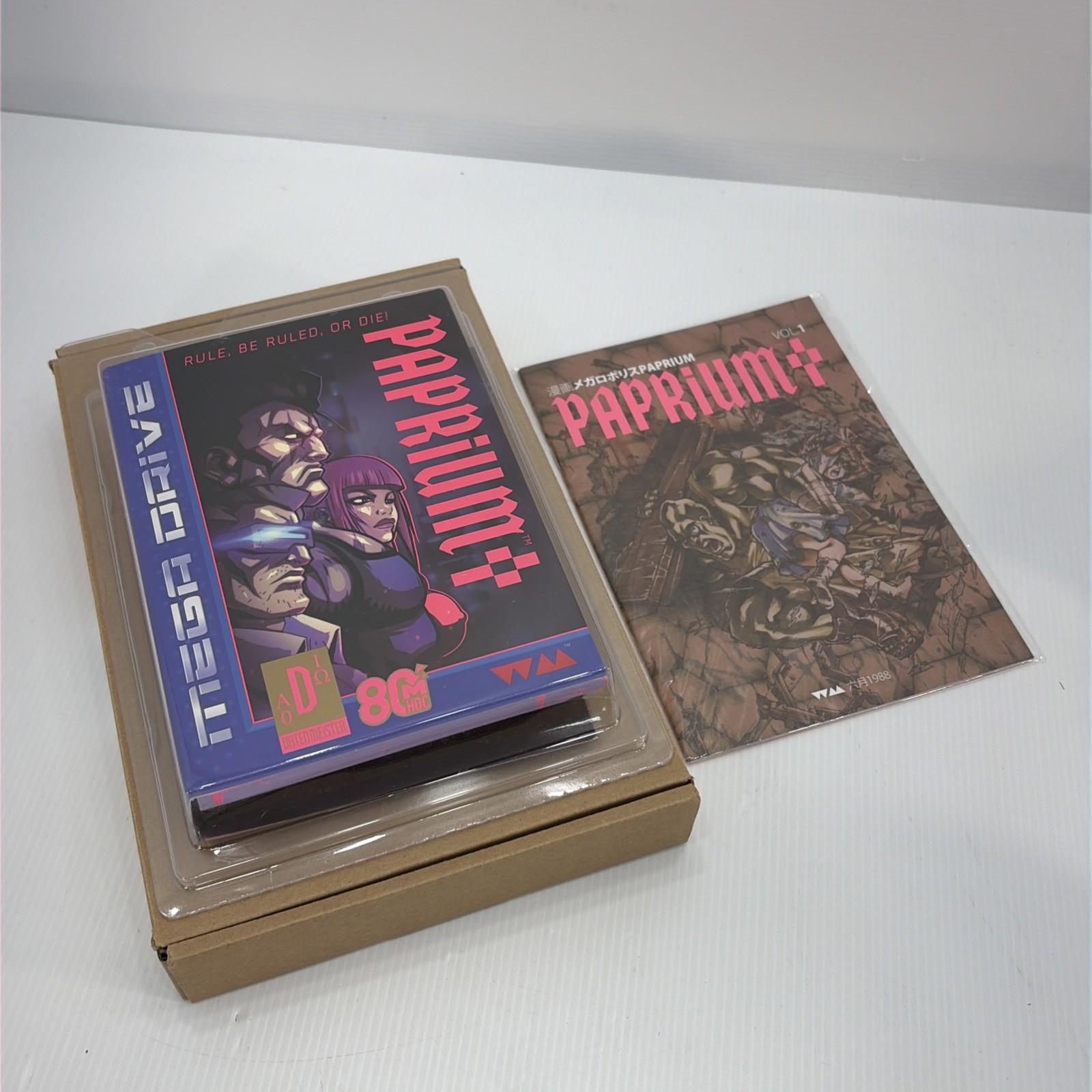 🔥SEALED🔥PAPRIUM LIMITED EDITION SEGA MEGA DRIVE JAPANESE NTSC-J VERSION