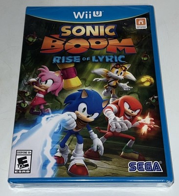 Brand New - Sonic Boom Rise of Lyric (Nintendo Wii U) New Sealed