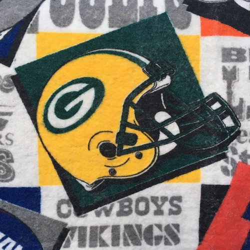 Vintage NFL Football Team Logo Blanket Throw USA - Picture 6 of 12