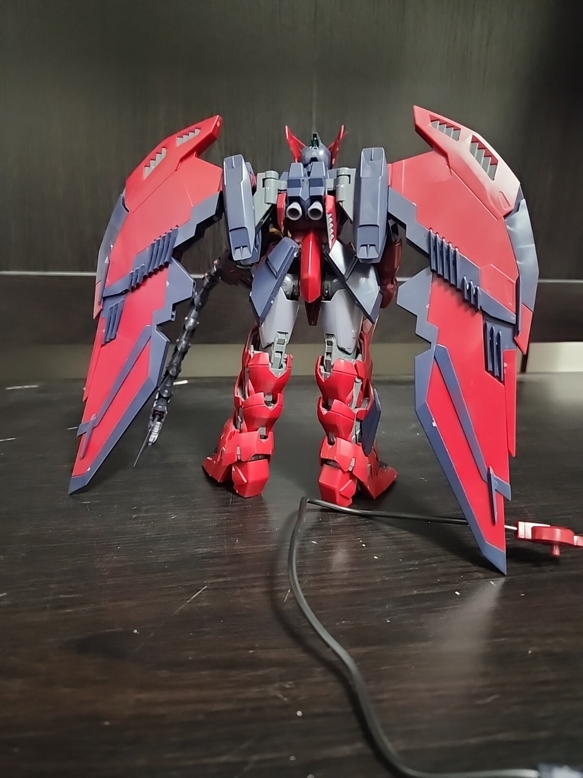 Prebuilt BANDAI GUNDAM EPYON MOBILE SUIT OZ-13MS, ENDLESS WALTZ, 1/100 