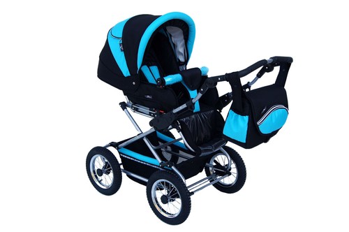 FANARI Pram Baby Stroller Fashion 2in1 CARRYCOT + PUSHCHAIR , FREE EXTRAS! - Picture 13 of 22