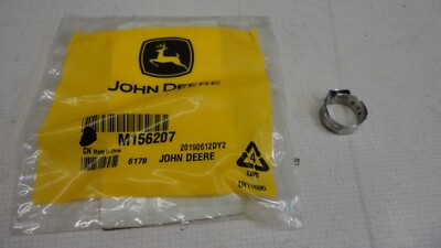 MANY JOHN DEERE EQUIPMENT LINES AND MODELS EAR HOSE CLAMP PART# M156207