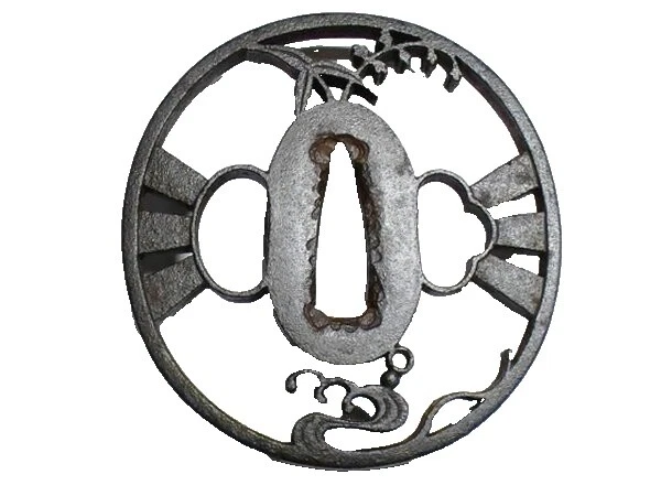 Antiguo Hierro blanco Original de antigüedades de Asia