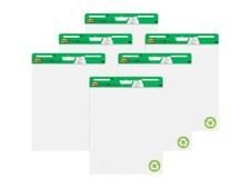 3M Easel Pad White 25INx30IN SHTS per pad Recycled, sell by case 6 pads/case 