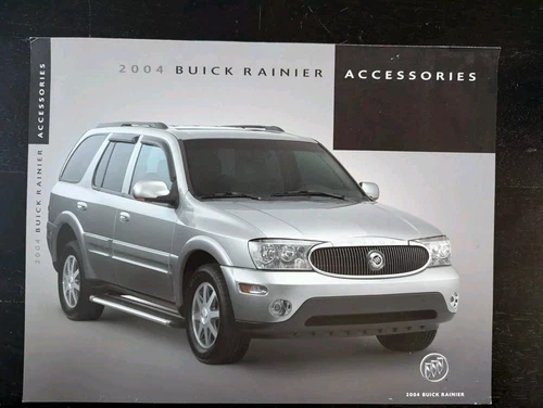 2004 Buick Rainier Accessories Car Sales Sheet Brochure deal from eBay