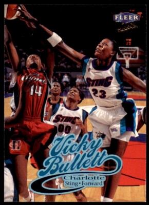 1999-00 Fleer Ultra WNBA Vicky Bullett A Basketball Cards #25